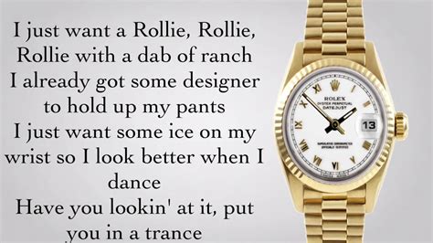 youtube rolex song clean|rolex lyrics song.